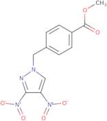 4-(3,4-Dinitro-pyrazol-1-ylmethyl)-benzoic acid methyl ester