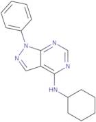 N-cyclohexyl-1-phenyl-1H-pyrazolo[3,4-d]pyrimidin-4-amine