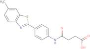 N-[4-(6-Methyl-benzothiazol-2-yl)-phenyl]-succinamic acid