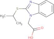 [2-(Isopropylsulfanyl)-1H-benzimidazol-1-yl]acetic acid