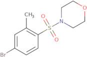 4-((4-Bromo-2-methylphenyl)sulfonyl)morpholine