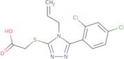 2-{[5-(2,4-Dichlorophenyl)-4-(prop-2-en-1-yl)-4H-1,2,4-triazol-3-yl]sulfanyl}acetic acid