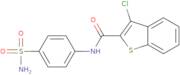 3-Chloro-N-(4-sulfamoylphenyl)-1-benzothiophene-2-carboxamide