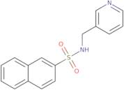 (2-naphthylsulfonyl)(3-pyridylmethyl)amine