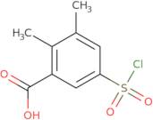 5-(Chlorosulfonyl)-2,3-dimethylbenzoic acid