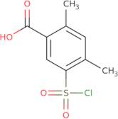 5-(Chlorosulfonyl)-2,4-dimethylbenzoic acid