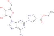 1-(6-Amino-9-beta-D-ribofuranosyl-9H-purin-2-yl)-1H-pyrazole-4-carboxylic acid ethyl ester