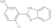 3-(1H-Benzoimidazol-2-yl)-4-chloro-phenylamine