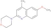 4-(6-Methoxy-4-methylquinolin-2-yl)morpholine