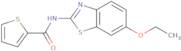 N-(6-Ethoxy-1,3-benzothiazol-2-yl)thiophene-2-carboxamide