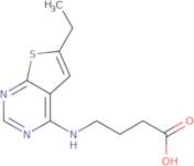 4-(6-Ethyl-thieno[2,3-d]pyrimidin-4-ylamino)-butyric acid