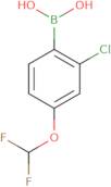 [2-chloro-4-(difluoromethoxy)phenyl]boronic acid