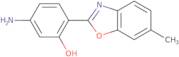 5-Amino-2-(6-methylbenzo[D]oxazol-2-yl)phenol