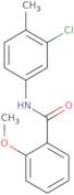 N-(3-Chloro-4-methylphenyl)-2-methoxybenzamide