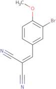 (3-Bromo-4-methoxybenzylidene)malononitrile