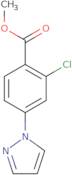 Methyl 2-chloro-4-(1H-pyrazol-1-yl)benzoate