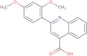 2-(2,4-Dimethoxyphenyl)quinoline-4-carboxylic acid