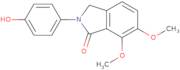 2-(4-Hydroxyphenyl)-6,7-dimethoxyisoindolin-1-one