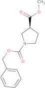 S-1-CBZ-pyrrolidine-3-carboxylic acid methyl ester ee