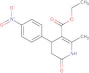 Ethyl 2-methyl-4-(4-nitrophenyl)-6-oxo-1,4,5,6-tetrahydropyridine-3-carboxylate