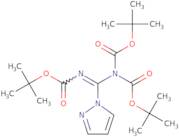 tert-Butyl (Z)-(tert-butoxycarbonyl)(((tert-butoxycarbonyl)imino)(1H-pyrazol-1-yl)methyl)carbamate