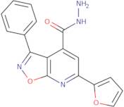 6-(2-Furyl)-3-phenylisoxazolo[5,4-b]pyridine-4-carbohydrazide