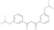 1,3-Bis[3-(difluoromethoxy)phenyl]propane-1,3-dione