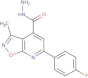 6-(4-Fluorophenyl)-3-methylisoxazolo[5,4-b]pyridine-4-carbohydrazide