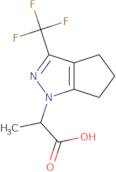 2-[3-(Trifluoromethyl)-1H,4H,5H,6H-cyclopenta[C]pyrazol-1-yl]propanoic acid