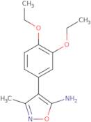 4-(3,4-Diethoxyphenyl)-3-methylisoxazol-5-amine