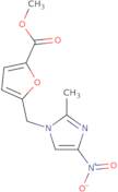 Methyl 5-[(2-methyl-4-nitro-1H-imidazol-1-yl)methyl]-2-furoate