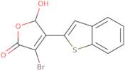 4-(Benzo[b]thiophen-2-yl)-3-bromo-5-hydroxydihydrofuran-2(3H)-one