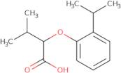 3-Methyl-2-[2-(propan-2-yl)phenoxy]butanoic acid