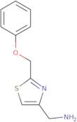 [2-(Phenoxymethyl)-1,3-thiazol-4-yl]methanamine