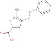 5-Methyl-4-(phenoxymethyl)furan-2-carboxylic acid
