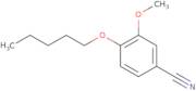 3-Methoxy-4-(pentyloxy)benzonitrile