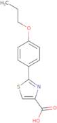 2-(4-Propoxyphenyl)-1,3-thiazole-4-carboxylic acid