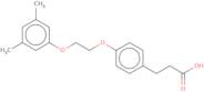 3-{4-[2-(3,5-Dimethylphenoxy)ethoxy]phenyl}propanoic acid