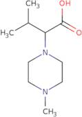 3-Methyl-2-(4-methylpiperazin-1-yl)butanoic acid