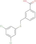 3-{[(3,5-Dichlorophenyl)sulfanyl]methyl}benzoic acid