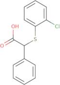 2-[(2-Chlorophenyl)sulfanyl]-2-phenylacetic acid