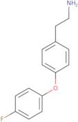 2-[4-(4-Fluorophenoxy)phenyl]ethan-1-amine