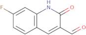 7-Fluoro-2-oxo-1,2-dihydroquinoline-3-carbaldehyde