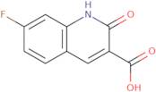 7-Fluoro-2-oxo-1,2-dihydroquinoline-3-carboxylic acid