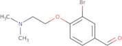 3-Bromo-4-[2-(dimethylamino)ethoxy]benzaldehyde