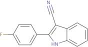 2-(4-Fluorophenyl)-1H-indole-3-carbonitrile