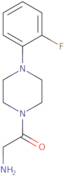 {2-[4-(2-Fluorophenyl)piperazin-1-yl]-2-oxoethyl}amine