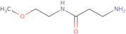 3-Amino-N-(2-methoxyethyl)propanamide