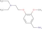 {4-[2-(Diethylamino)ethoxy]-3-methoxyphenyl}methanamine