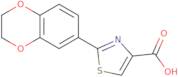 2-(2,3-Dihydro-1,4-benzodioxin-6-yl)-1,3-thiazole-4-carboxylic acid